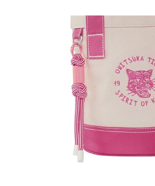 Onitsuka Tiger(オニツカタイガー)の「MINI CANVAS TOTE/ ミニキャンバストート(トートバッグ・レディース・ホワイト系その他2/ホワイト系その他・OS)」の8枚目の写真