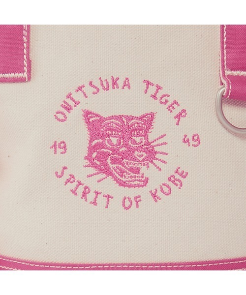 Onitsuka Tiger(オニツカタイガー)の「MINI CANVAS TOTE/ ミニキャンバストート(トートバッグ・レディース・ホワイト系その他2/ホワイト系その他・OS)」の9枚目の写真