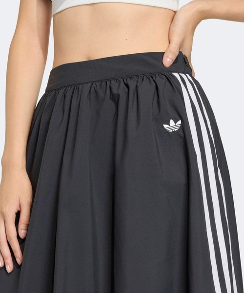 adidas（アディダス）の「バルーン ロング スカート / アディダスオリジナルス adidas Originals（スカート・レディース・ホワイト/ブラック・X-LARGE/LARGE/XX-LARGE/SMALL/MEDIUM）」の8枚目の写真