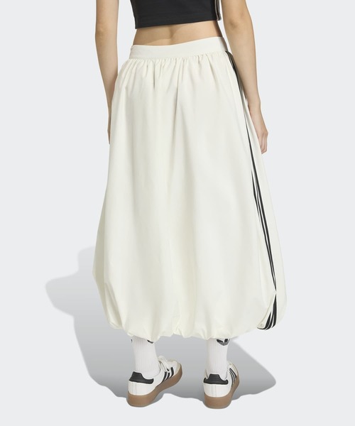 adidas（アディダス）の「バルーン ロング スカート / アディダスオリジナルス adidas Originals（スカート・レディース・ホワイト/ブラック・X-LARGE/LARGE/XX-LARGE/SMALL/MEDIUM）」の3枚目の写真