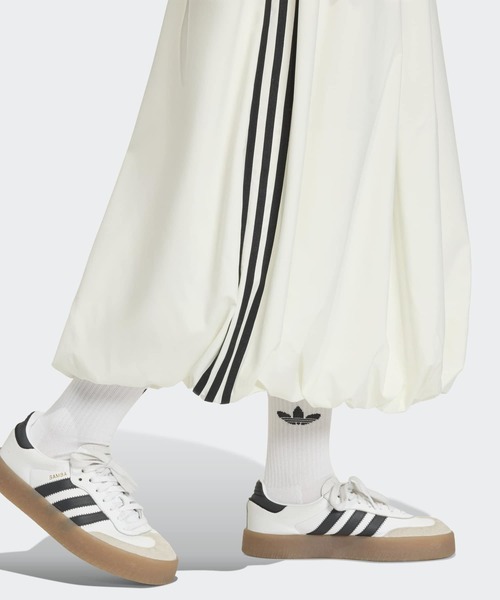 adidas（アディダス）の「バルーン ロング スカート / アディダスオリジナルス adidas Originals（スカート・レディース・ホワイト/ブラック・X-LARGE/LARGE/XX-LARGE/SMALL/MEDIUM）」の5枚目の写真