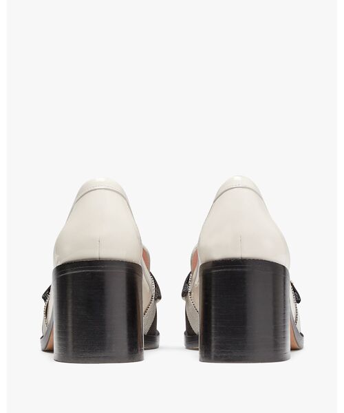 kate spade new york(ケイトスペード ニューヨーク)の「レアンドラ ローファー パンプス(パンプス・レディース・ホワイト・7/6.5)」の4枚目の写真