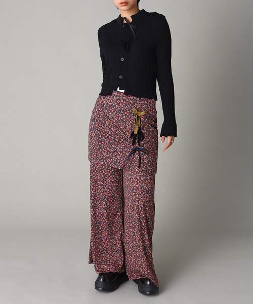 TOGA PULLA(トーガ プルラ)の「TOGA PULLA Smooth jersey pants TP252-JF239(その他パンツ・レディース・レッド・36)」の1枚目の写真