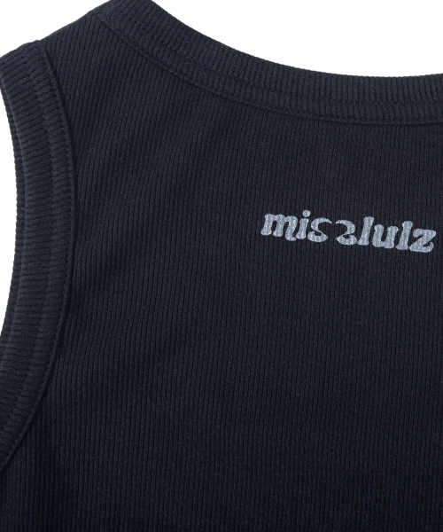 MISSLULZ(ミスルールズ)の「Lace Tail Sleeveless Black Charcoal(Tシャツ/カットソー・レディース・その他・FREE)」の8枚目の写真