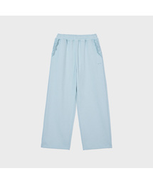 Frill Wide Pants (Light Blue)