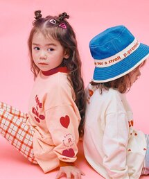 p.premier | ハートデザイン長袖Tシャツ_ジュニア対応(Tシャツ/カットソー)