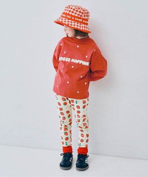 p.premier（ピードットプルミエ）の「ハートデザイン長袖Tシャツ_ジュニア対応（Tシャツ/カットソー・キッズ・ピンク/レッド/その他11/オフホワイト・80/90/100/110/120/130/140）」の11枚目の写真