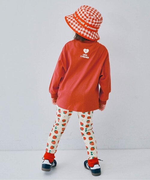 p.premier（ピードットプルミエ）の「ハートデザイン長袖Tシャツ_ジュニア対応（Tシャツ/カットソー・キッズ・ピンク/レッド/その他11/オフホワイト・80/90/100/110/120/130/140）」の12枚目の写真