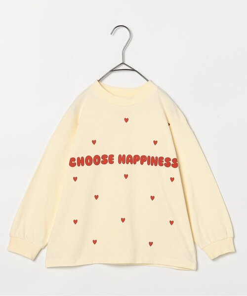 p.premier（ピードットプルミエ）の「ハートデザイン長袖Tシャツ_ジュニア対応（Tシャツ/カットソー・キッズ・ピンク/レッド/その他11/オフホワイト・80/90/100/110/120/130/140）」の21枚目の写真