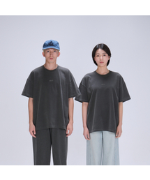 AKIA（アキア）の「Oversized short sleeve t-shirt - Pigment dyed - Charcoal（Tシャツ/カットソー）」