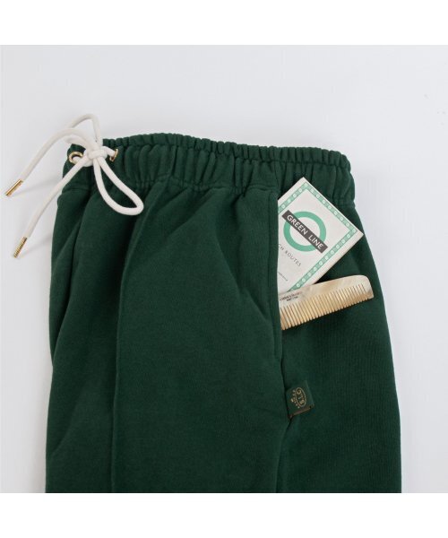 SATURDAY LEISURE CLUB(サタデーレジャークラブ)の「Leisure Sweatpants(Unisex) - Green(スウェットパンツ・レディース・その他・MEDIUM/LARGE/X-LARGE)」の3枚目の写真