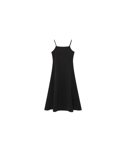 REORG(リオルグ)の「RIE FLARE SLEEVELESS OPS BLACK(ワンピース・レディース・その他・SMALL/MEDIUM)」の4枚目の写真
