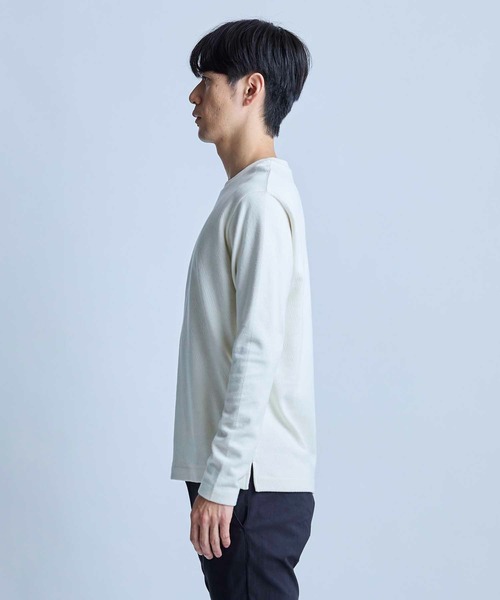 UNION STATION（ユニオンステーション）の「ジオメトリック フクレジャガードT（Tシャツ/カットソー・メンズ・ブラウン/ホワイト/ブラック・LL/L/M）」の5枚目の写真