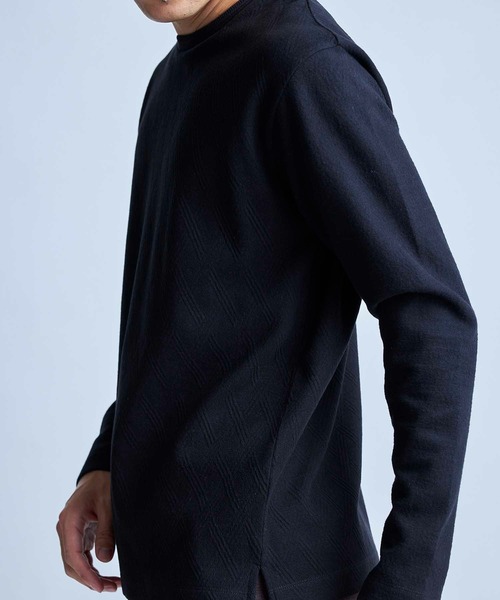 UNION STATION（ユニオンステーション）の「ジオメトリック フクレジャガードT（Tシャツ/カットソー・メンズ・ブラウン/ホワイト/ブラック・LL/L/M）」の13枚目の写真