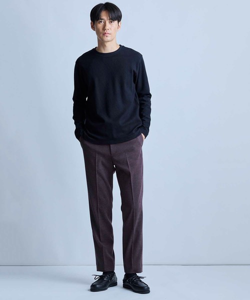 UNION STATION（ユニオンステーション）の「ジオメトリック フクレジャガードT（Tシャツ/カットソー・メンズ・ブラウン/ホワイト/ブラック・LL/L/M）」の14枚目の写真