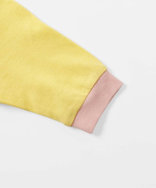 Ampersand（アンパサンド）の「【リンク】バラエティ天竺カバーオール（ロンパース・キッズ・ベージュ/イエロー/ラベンダー/キナリ/サックスブルー・80/70/60）」の9枚目の写真