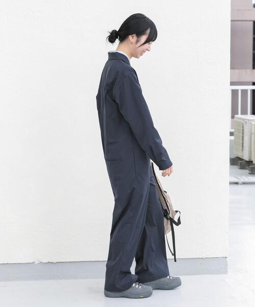 EKAL（エカル）の「SOLOTEX ジャンプスーツ（サロペット/オーバーオール・レディース・ネイビー/ブラック・ONE）」の10枚目の写真