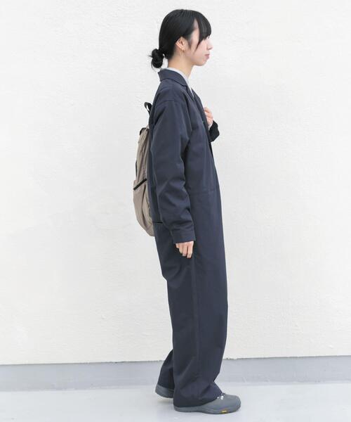 EKAL（エカル）の「SOLOTEX ジャンプスーツ（サロペット/オーバーオール・レディース・ネイビー/ブラック・ONE）」の12枚目の写真