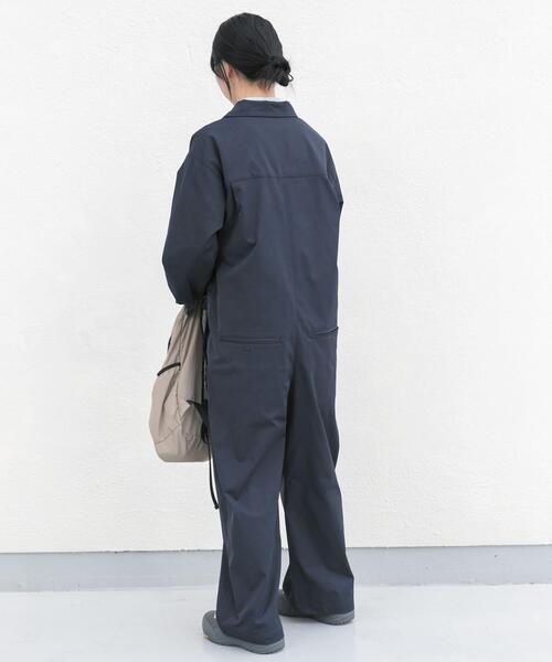 EKAL（エカル）の「SOLOTEX ジャンプスーツ（サロペット/オーバーオール・レディース・ネイビー/ブラック・ONE）」の13枚目の写真