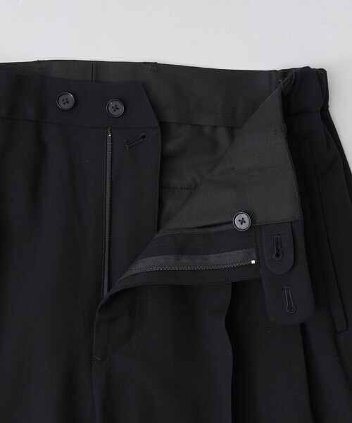 UNITED TOKYO(ユナイテッドトウキョウ)の「【数量限定】×EX Super120s ZEROTORIA WIDE PANTS(スラックス・メンズ・ブラック/ダークグレー/グレー系その他・1/2)」の5枚目の写真