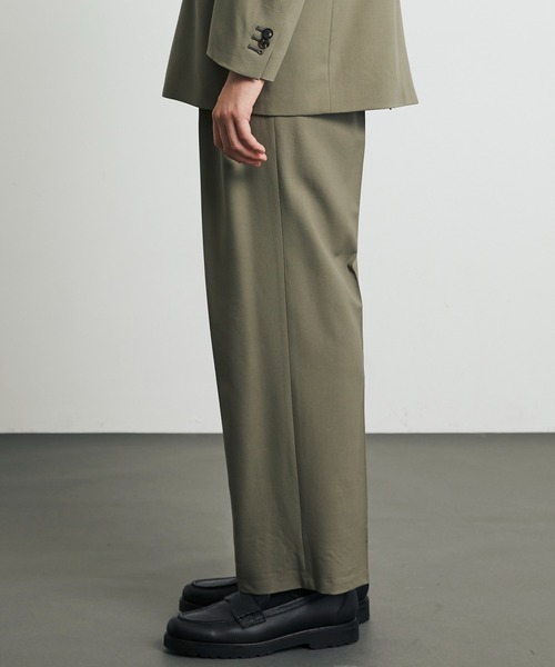 UNITED TOKYO(ユナイテッドトウキョウ)の「【数量限定】×EX Super120s ZEROTORIA WIDE PANTS(スラックス・メンズ・ブラック/ダークグレー/グレー系その他・1/2)」の12枚目の写真