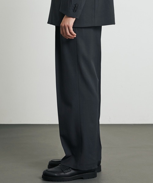数量限定】×EX Super120s ZEROTORIA WIDE PANTS（スラックス）｜UNITED
