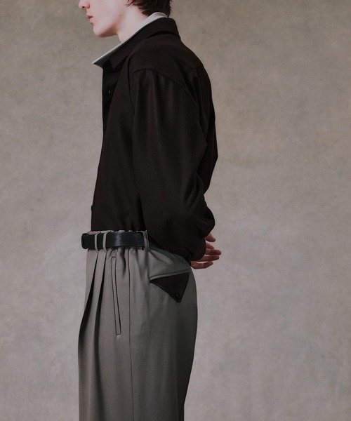 数量限定】×EX Super120s ZEROTORIA WIDE PANTS（スラックス）｜UNITED