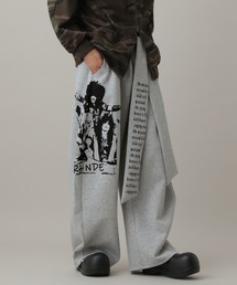 LAND MUSEUM | LAND MUSEUM／バレルレタースウェットパンツ(スウェットパンツ)