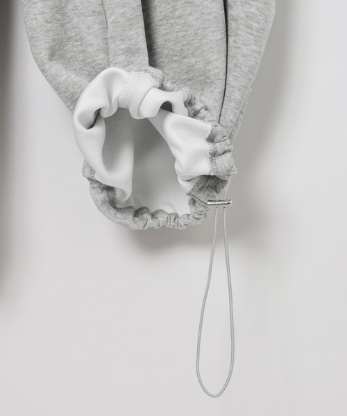 LAND MUSEUM（ランドミュージアム）の「LAND MUSEUM／バレルレタースウェットパンツ（スウェットパンツ・メンズ・ブラック/グレー・MEDIUM/LARGE）」の9枚目の写真