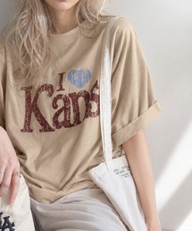 《JaVaジャバコラボ》大人カジュアルにちょうどいい。綿100% ヴィンテージ風ハートTシャツ