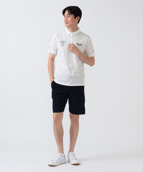 BEAMS GOLF（ビームスゴルフ）の「PURPLE LABEL / ケーブル編み ニット ショートパンツ（その他パンツ・メンズ・ネイビー/ホワイト・L/XL/M/S）」の19枚目の写真