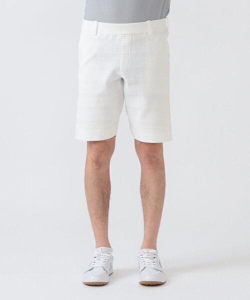 BEAMS GOLF（ビームスゴルフ）の「PURPLE LABEL / ケーブル編み ニット ショートパンツ（その他パンツ・メンズ・ネイビー/ホワイト・L/XL/M/S）」の17枚目の写真