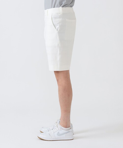 BEAMS GOLF（ビームスゴルフ）の「PURPLE LABEL / ケーブル編み ニット ショートパンツ（その他パンツ・メンズ・ネイビー/ホワイト・L/XL/M/S）」の3枚目の写真
