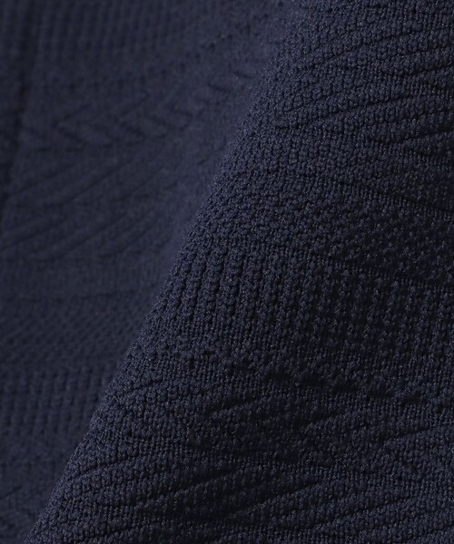 BEAMS GOLF（ビームスゴルフ）の「PURPLE LABEL / ケーブル編み ニット ショートパンツ（その他パンツ・メンズ・ネイビー/ホワイト・L/XL/M/S）」の9枚目の写真