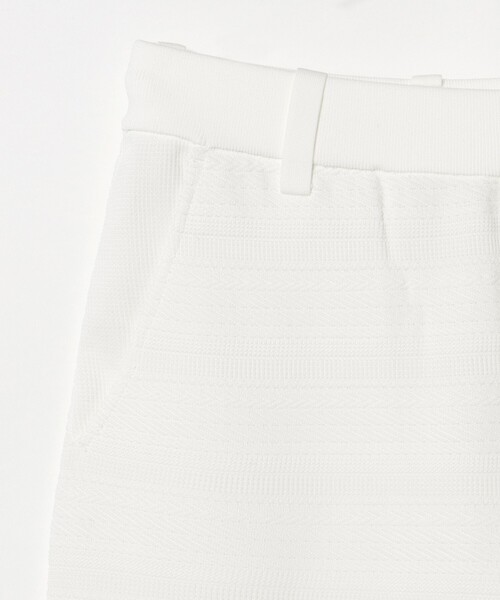 BEAMS GOLF（ビームスゴルフ）の「PURPLE LABEL / ケーブル編み ニット ショートパンツ（その他パンツ・メンズ・ネイビー/ホワイト・L/XL/M/S）」の12枚目の写真
