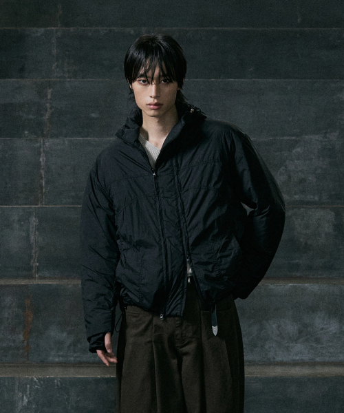 P.IN.O(ピインオ)の「ライトウォーマーパディッドシェルジャケット - ブラック(ダウンジャケット/コート・メンズ・その他・LARGE/MEDIUM)」の2枚目の写真