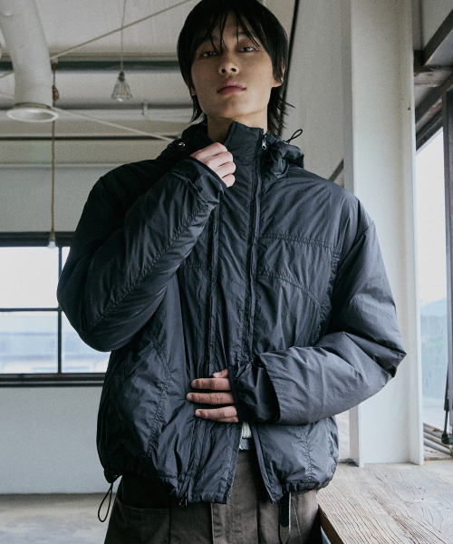 P.IN.O(ピインオ)の「ライトウォーマーパディッドシェルジャケット - ブラック(ダウンジャケット/コート・メンズ・その他・LARGE/MEDIUM)」の3枚目の写真