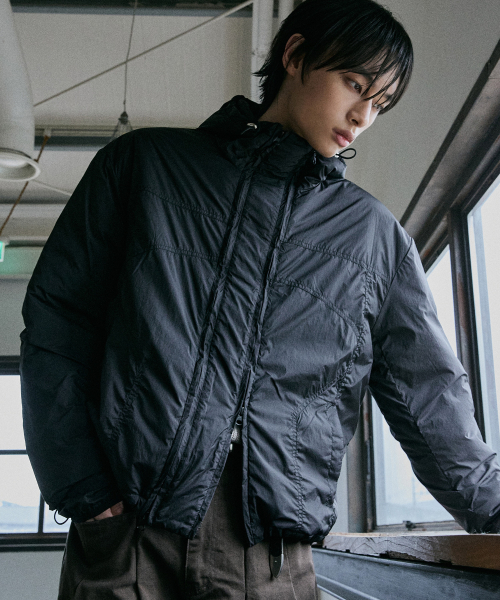P.IN.O(ピインオ)の「ライトウォーマーパディッドシェルジャケット - ブラック(ダウンジャケット/コート・メンズ・その他・LARGE/MEDIUM)」の4枚目の写真
