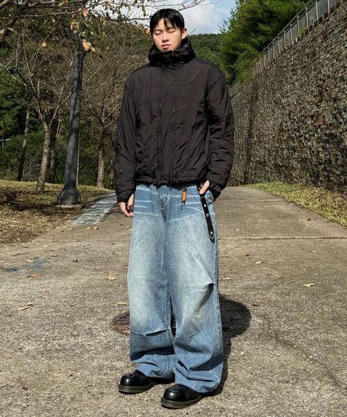 P.IN.O(ピインオ)の「ライトウォーマーパディッドシェルジャケット - ブラック(ダウンジャケット/コート・メンズ・その他・LARGE/MEDIUM)」の7枚目の写真