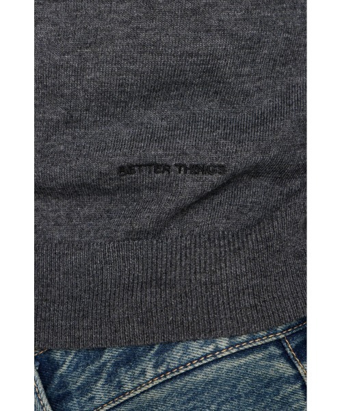 SLY(スライ)の「OFF SHOULDER 2WAY HG TOPS オフショルダー 2ウェイ ハイゲージ トップス 春服(ニット/セーター・レディース・キャメル/ライトグリーン/ダークグレー/ネイビー・FREE)」の17枚目の写真