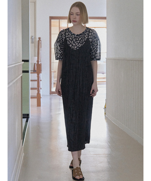AVANT-G（アバン）の「Leopard Short Sleeve T-Shirt - BLACK（Tシャツ/カットソー・レディース・その他・FREE）」の2枚目の写真