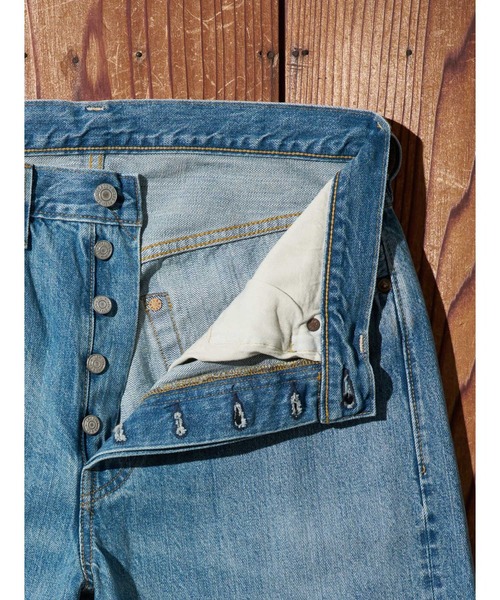 Levi's(リーバイス)の「Levi's/リーバイス LEVI'S(R) VINTAGE CLOTHING 1947 501(R) ORIGINAL ジーンズ ミディアムインディゴ(デニムパンツ・メンズ・ライトインディゴブルー・W36 L32/W34 L32/W32 L32/W30 L32)」の9枚目の写真