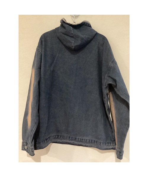 Bling Leads(ブリングリーズ)の「【Blss】【Blrng Leads】ケミカル加工 デニムプルパーカー(シャツ/ブラウス・メンズ・ブラック/ネイビー・FREE)」の13枚目の写真