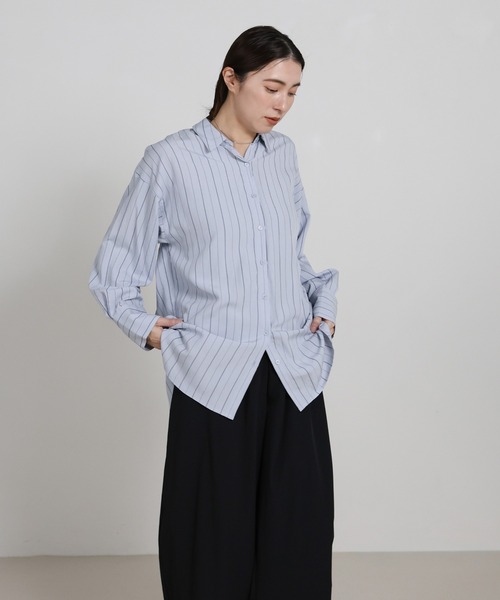 select MOCA（セレクトモカ）の「コクーンイージーナイロンパンツ（その他パンツ・レディース・ブラック/チャコールグレー・FREE）」の17枚目の写真