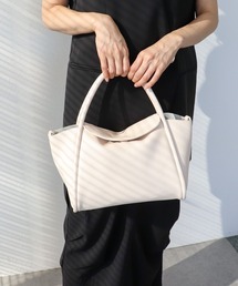 Three Four Time | 通しハンドルフラップトート(ショルダーバッグ)