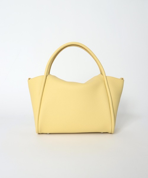 Three Four Time（ｽﾘｰﾌｫｰﾀｲﾑ）の「通しハンドルフラップトート（ショルダーバッグ・レディース・オフホワイト/ライトイエロー/ブラック・FREE）」の21枚目の写真