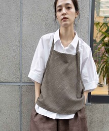 Munich | 【吸水・速乾性】ポリエステルレーヨンカラミ織りジレ(ベスト)