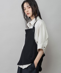 Munich | 【吸水・速乾性】ポリエステルレーヨンカラミ織りジレ(ベスト)