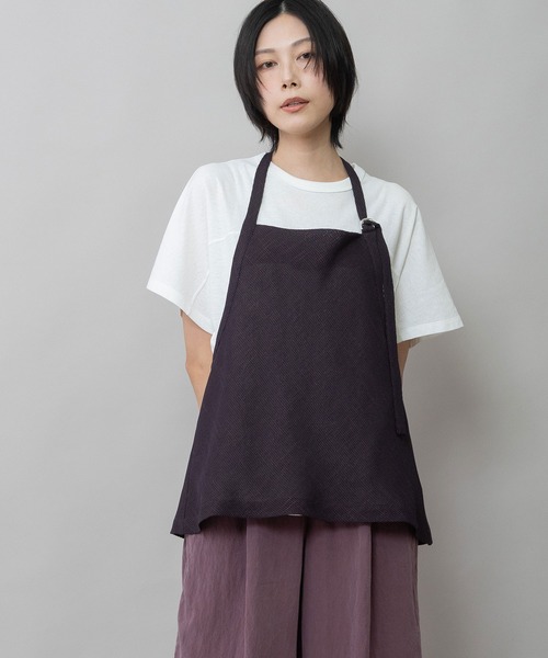 Munich（ミューニック）の「【吸水・速乾性】ポリエステルレーヨンカラミ織りジレ（ベスト・レディース・ベージュ/ブラック/ブラウン・FREE）」の14枚目の写真