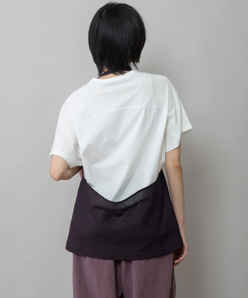 Munich（ミューニック）の「【吸水・速乾性】ポリエステルレーヨンカラミ織りジレ（ベスト・レディース・ベージュ/ブラック/ブラウン・FREE）」の16枚目の写真